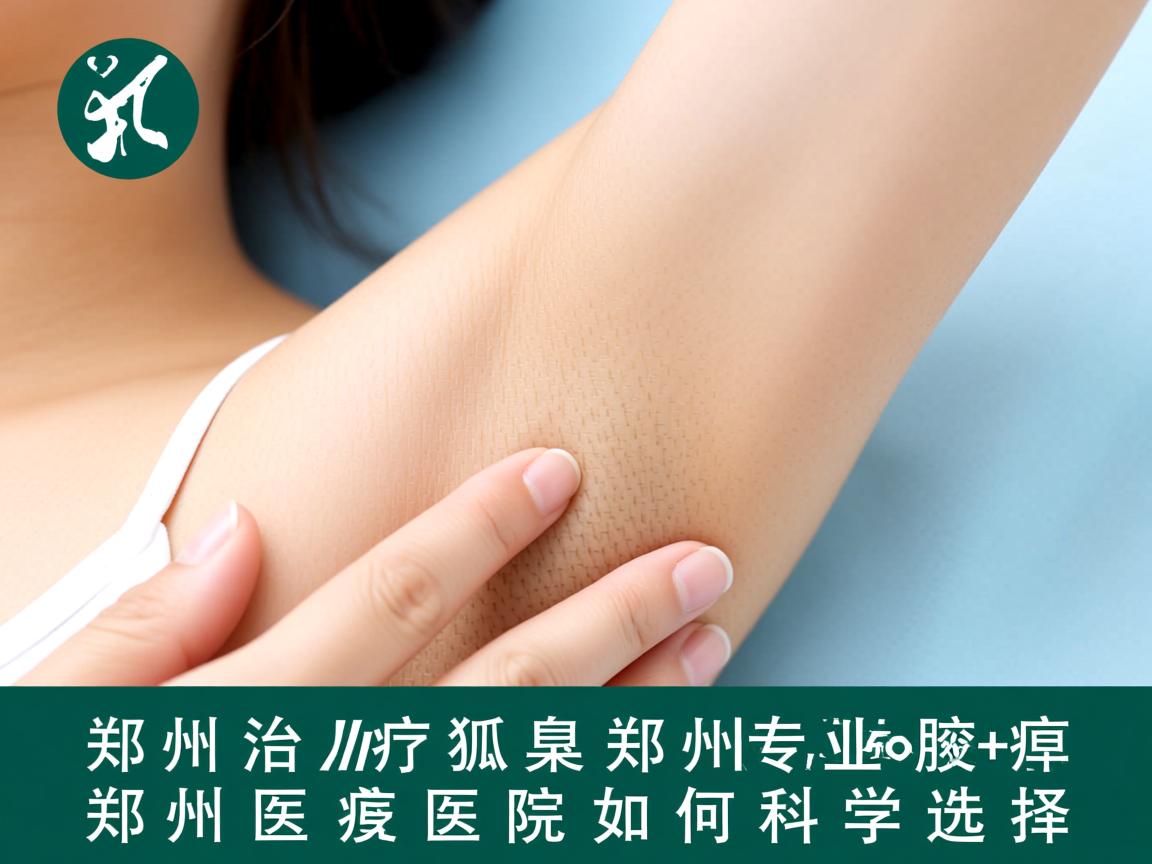 郑州治疗狐臭，郑州专业腋臭医院如何科学选择