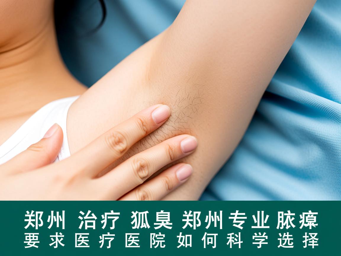 郑州治疗狐臭，郑州专业腋臭医院如何科学选择