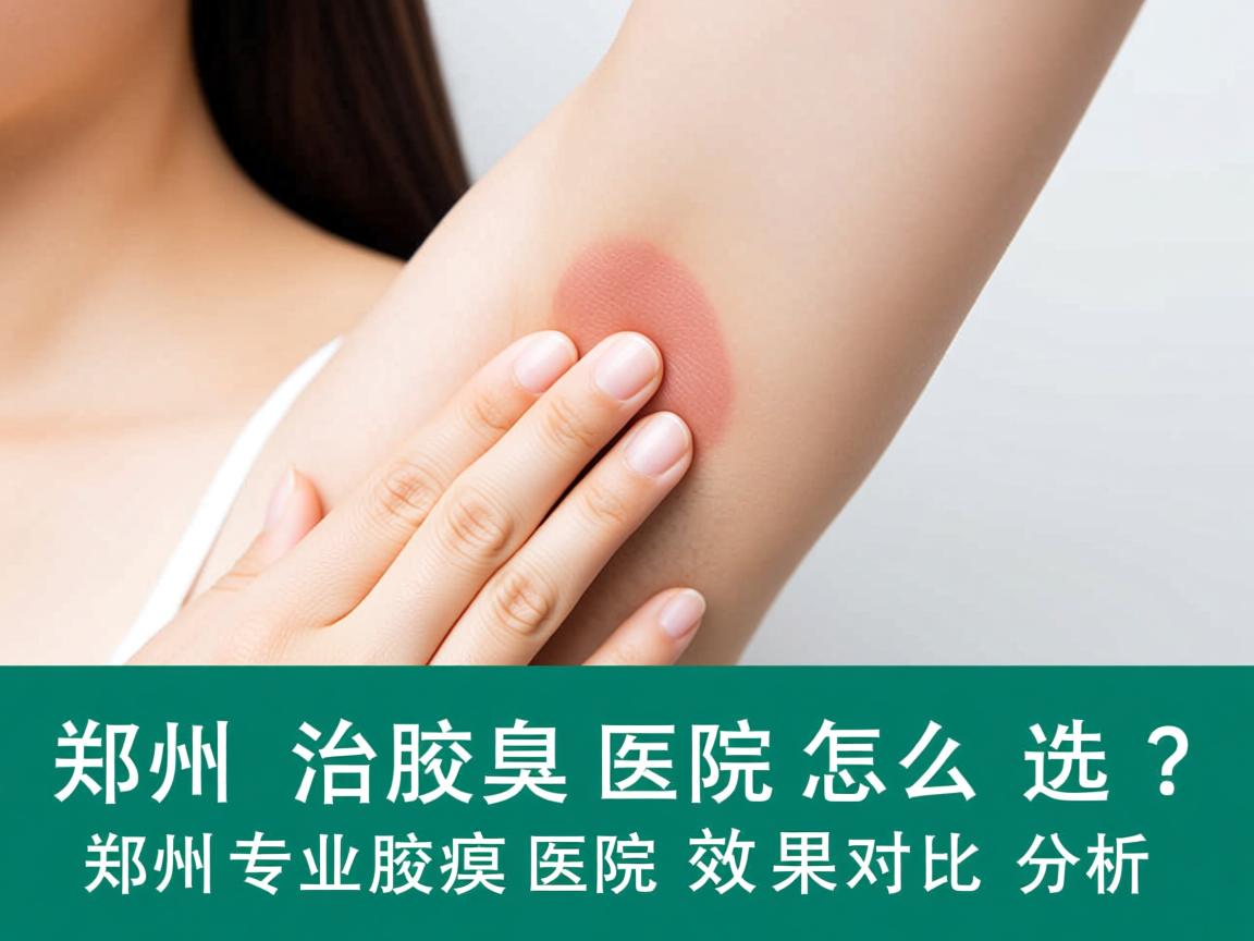 郑州治腋臭医院怎么选？郑州专业腋臭医院效果对比分析