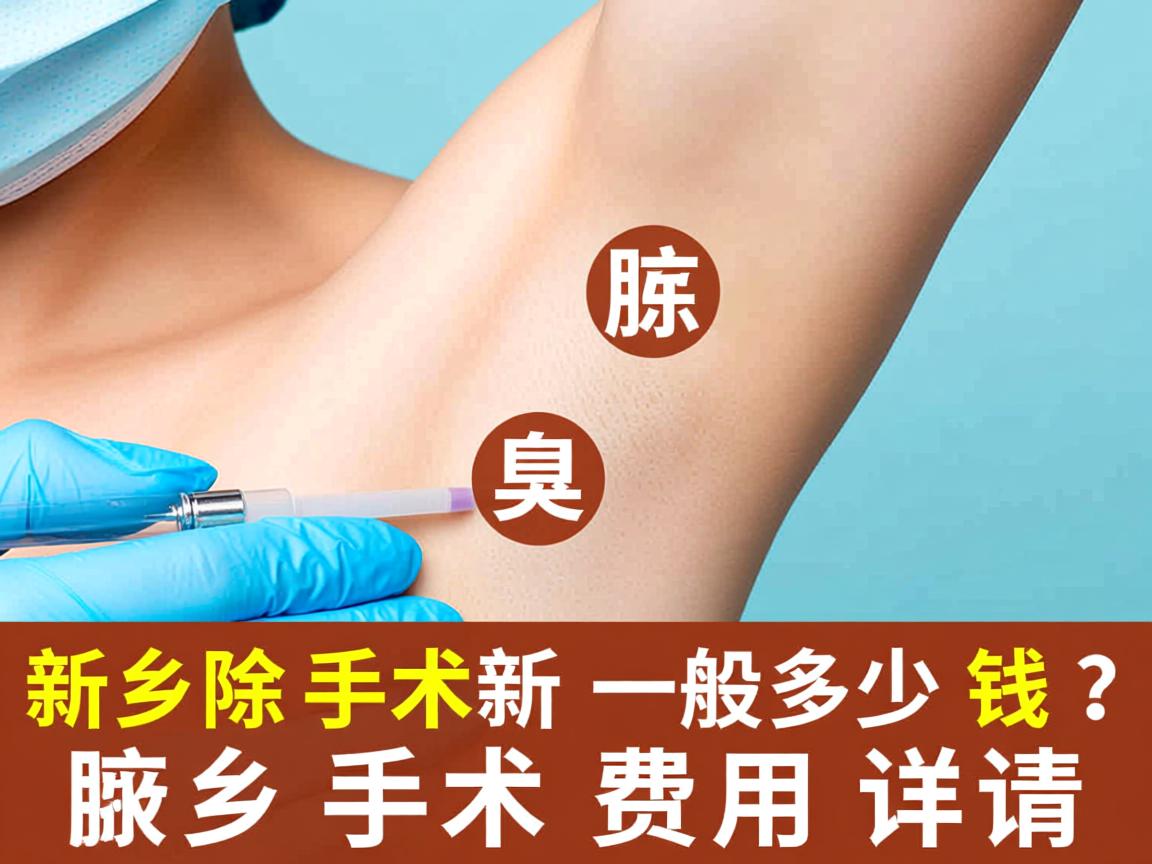 新乡除腋臭手术一般多少钱?解析新乡腋臭手术费用详情 新乡除腋臭手术一般多少钱?解析新乡腋臭手术费用详情