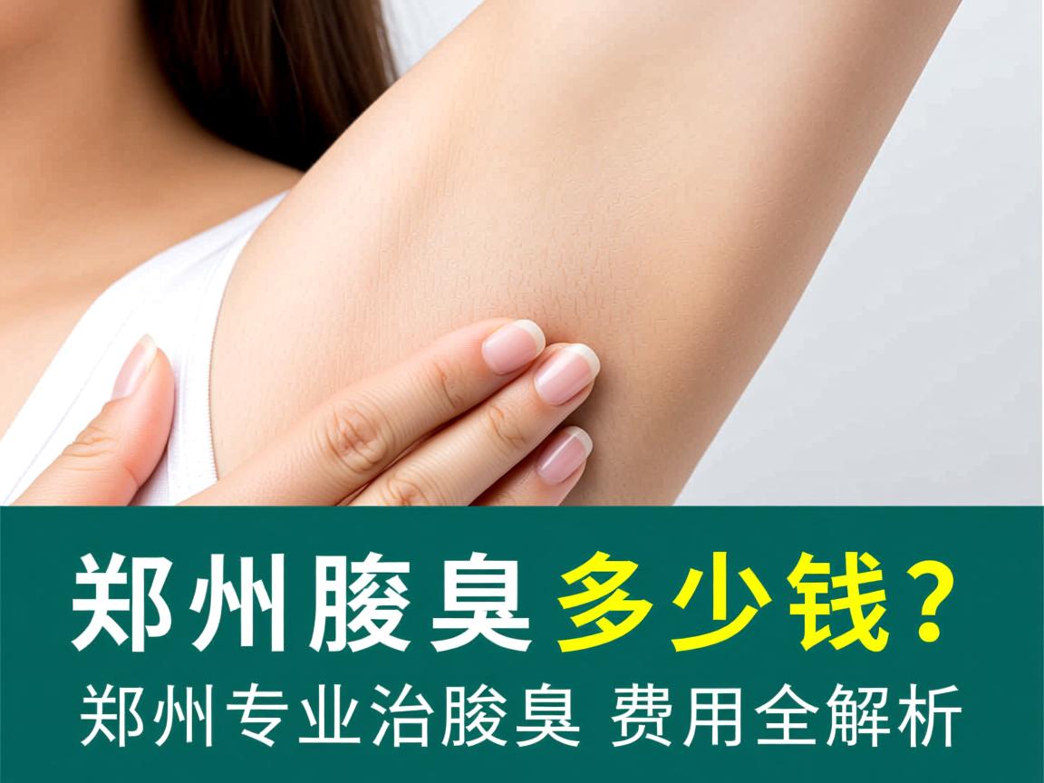 郑州治腋臭多少钱?郑州专业治腋臭费用全解析 郑州治腋臭多少钱?郑州专业治腋臭费用全解析