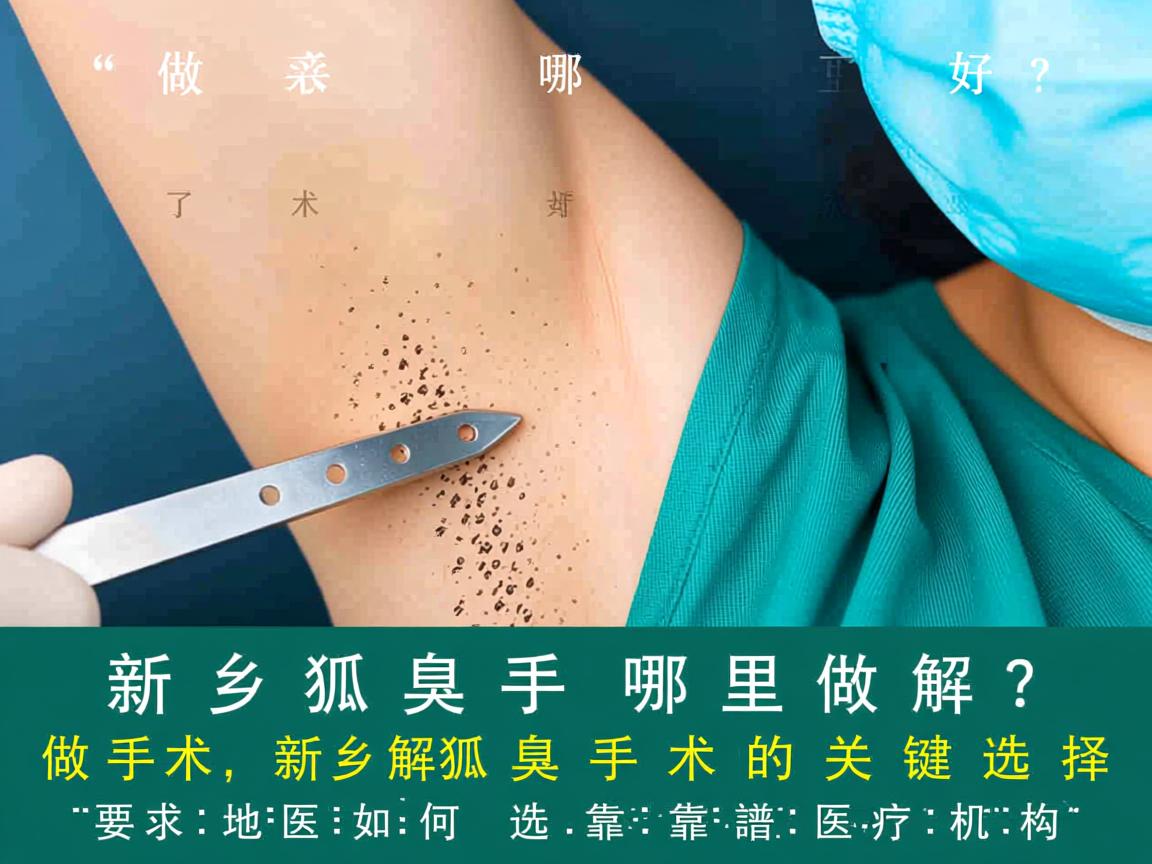 新乡狐臭手术哪里做好?做好狐臭手术的关键选择
了解狐臭手术,新乡地区如何选择靠谱医疗机构 新乡狐臭手术哪里做好?做好狐臭手术的关键选择
了解狐臭手术,新乡地区如何选择靠谱医疗机构