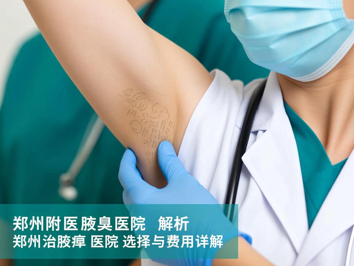 郑州附医腋臭医院解析,郑州治腋臭的医院选择与费用详解 郑州附医腋臭医院解析,郑州治腋臭的医院选择与费用详解