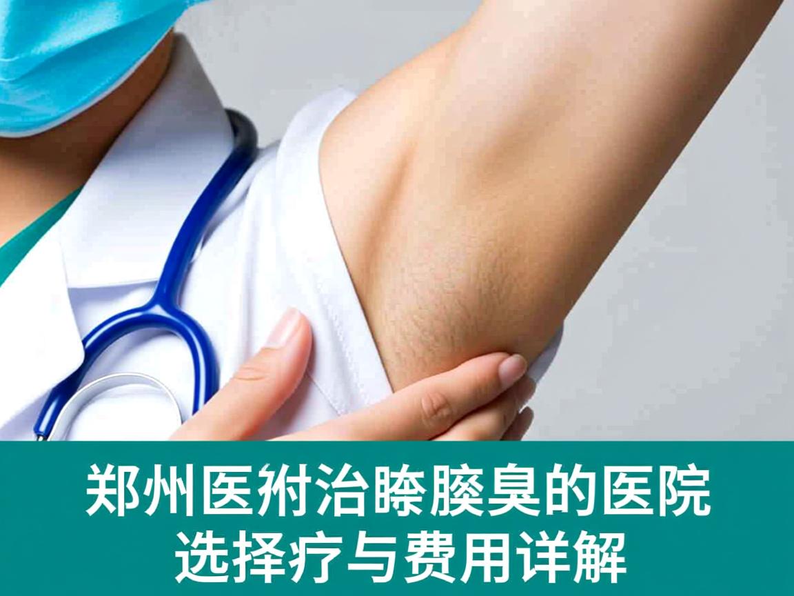 郑州附医腋臭医院解析,郑州治腋臭的医院选择与费用详解 郑州附医腋臭医院解析,郑州治腋臭的医院选择与费用详解