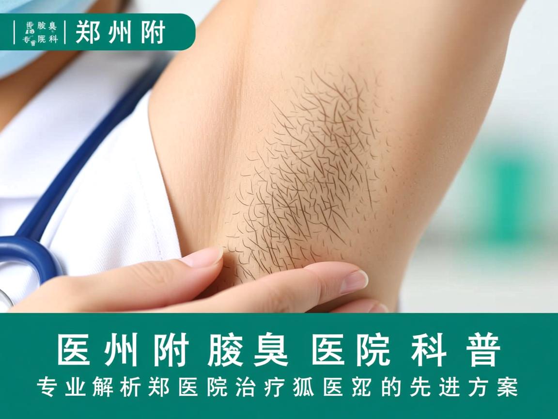 郑州附医腋臭医院科普，专业解析郑州医院治疗狐臭的先进方案