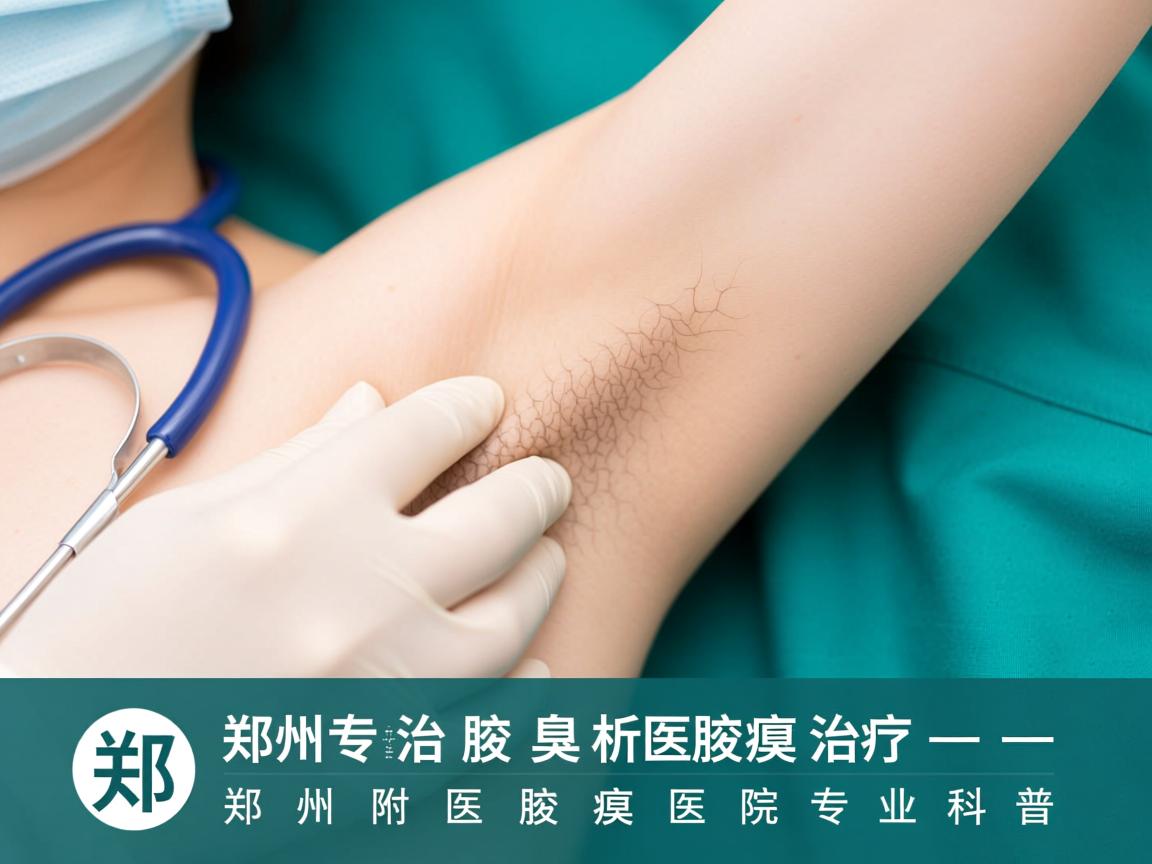 郑州专治腋臭医院解析腋臭治疗，郑州附医腋臭医院专业科普