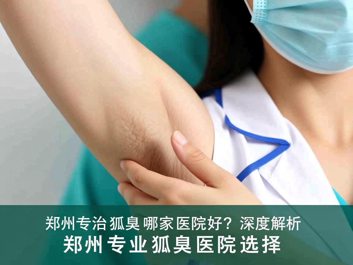 郑州专治狐臭哪家医院好？深度解析郑州专业狐臭医院选择