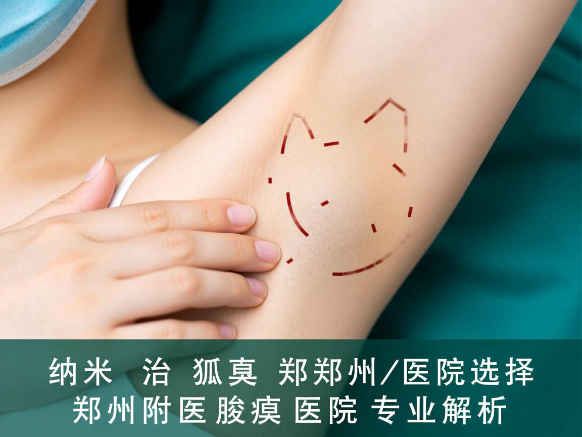纳米治狐臭郑州医院选择，郑州附医腋臭医院专业解析