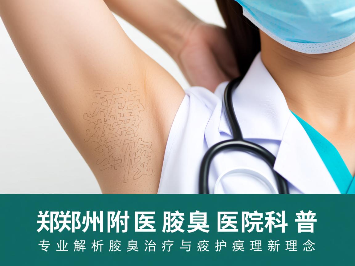 郑州附医腋臭医院科普,专业解析腋臭治疗与腋臭护理新理念 郑州附医腋臭医院科普,专业解析腋臭治疗与腋臭护理新理念