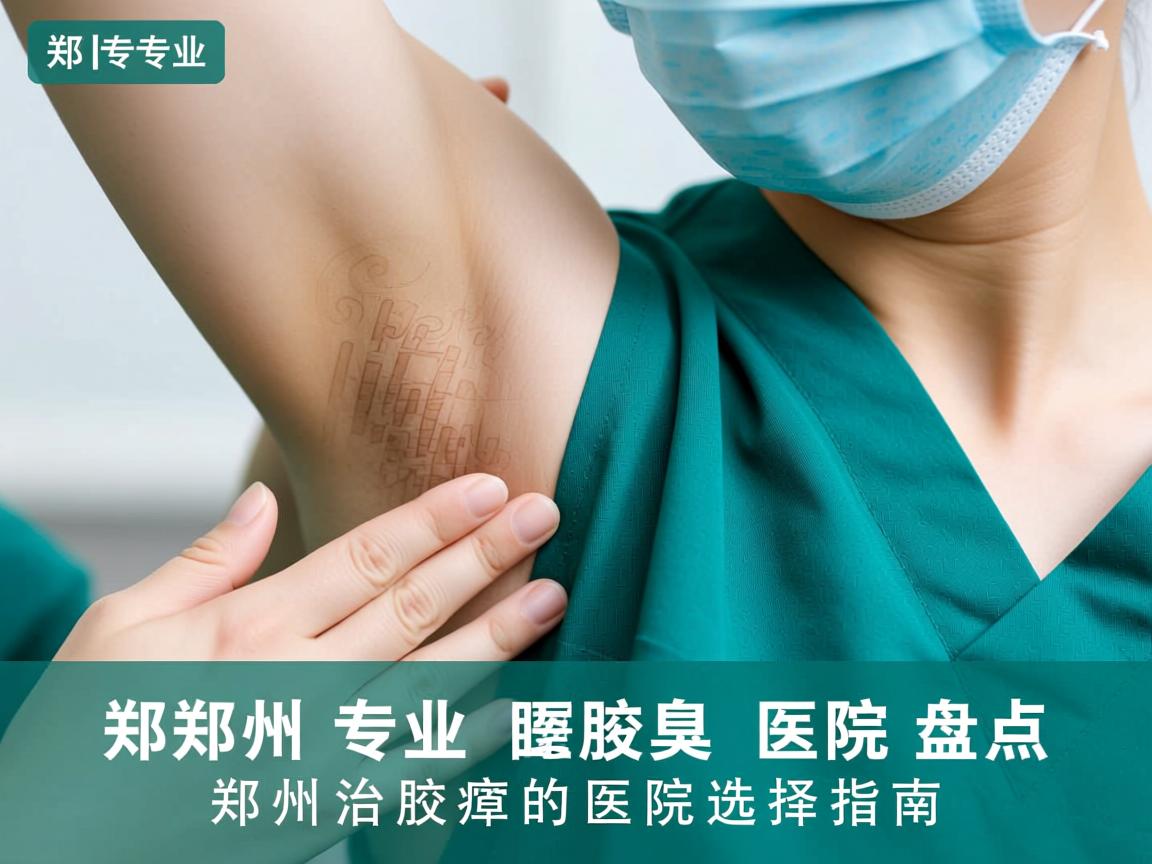 郑州专业腋臭医院盘点，郑州治腋臭的医院选择指南