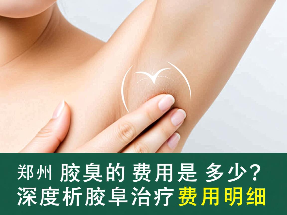 郑州治疗腋臭的费用是多少？深度解析腋臭治疗费用明细