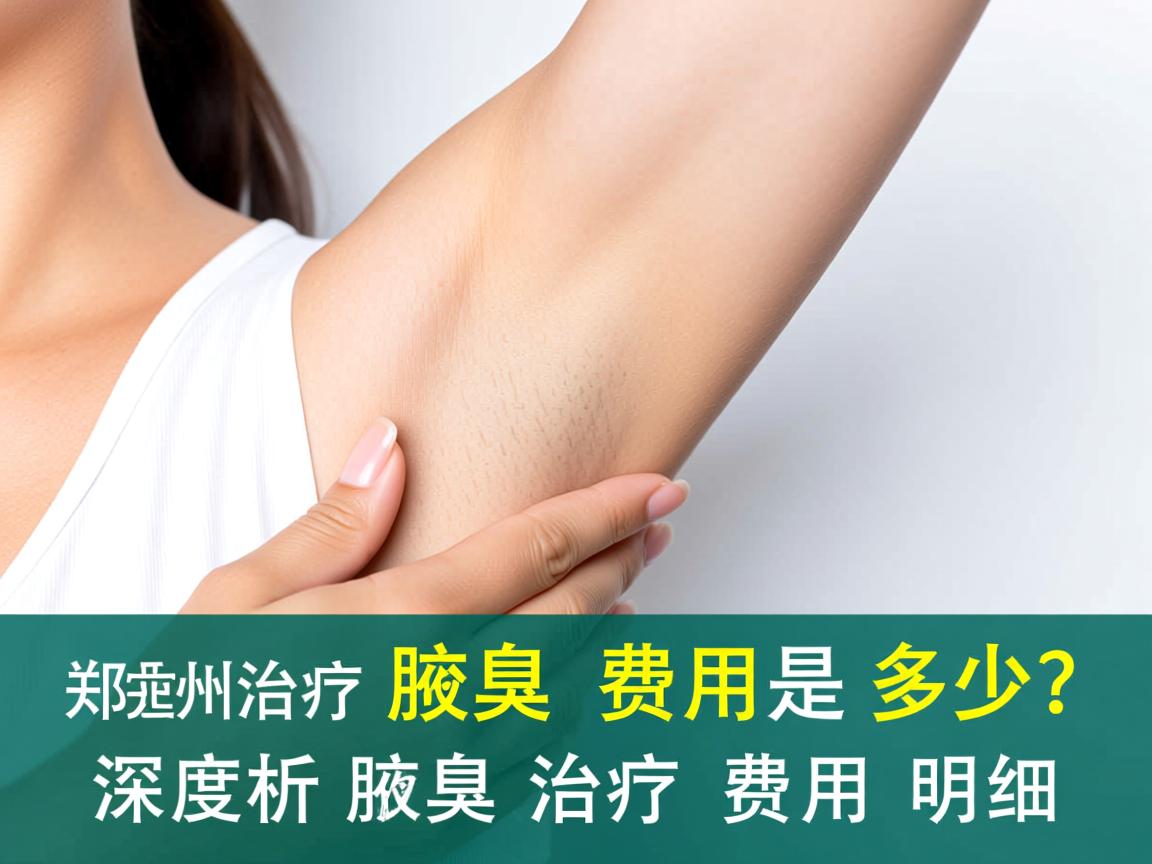郑州治疗腋臭的费用是多少？深度解析腋臭治疗费用明细