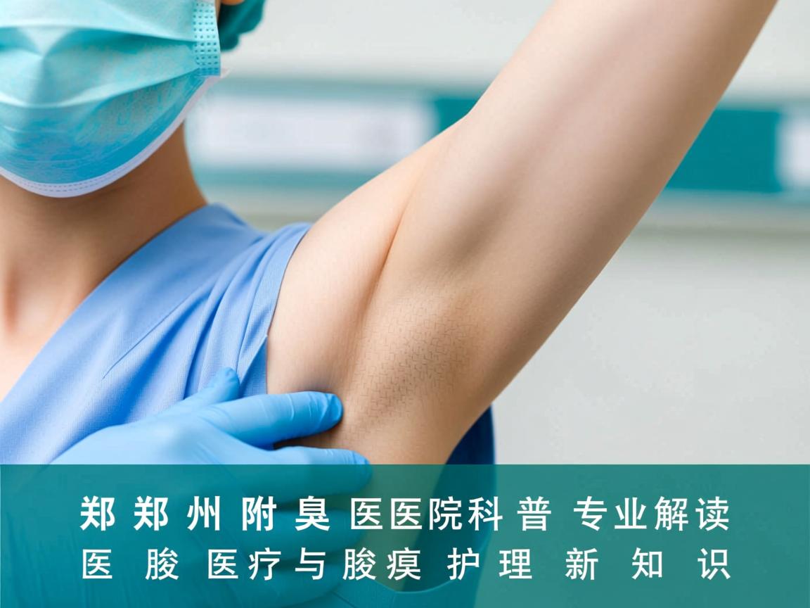 郑州附医腋臭医院科普，专业解读腋臭医疗与腋臭护理新知识