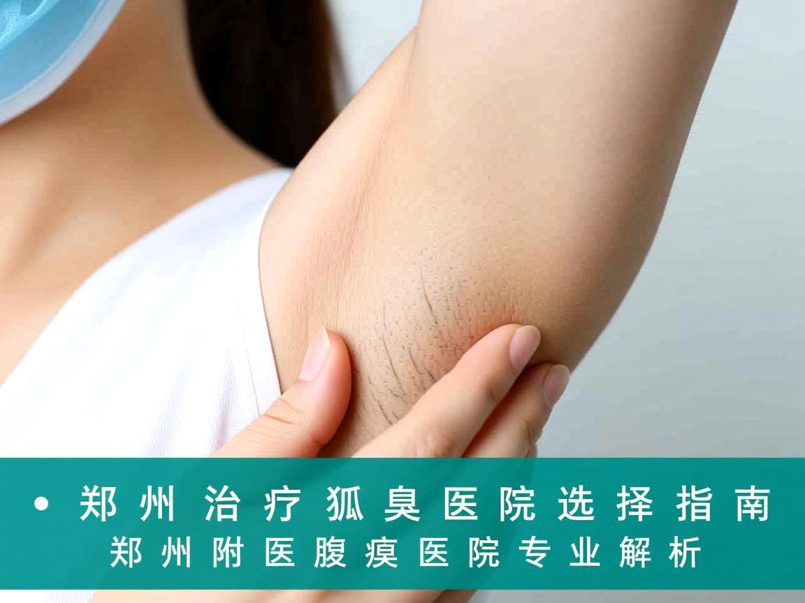 郑州治疗狐臭医院选择指南,郑州附医腋臭医院专业解析 郑州治疗狐臭医院选择指南,郑州附医腋臭医院专业解析