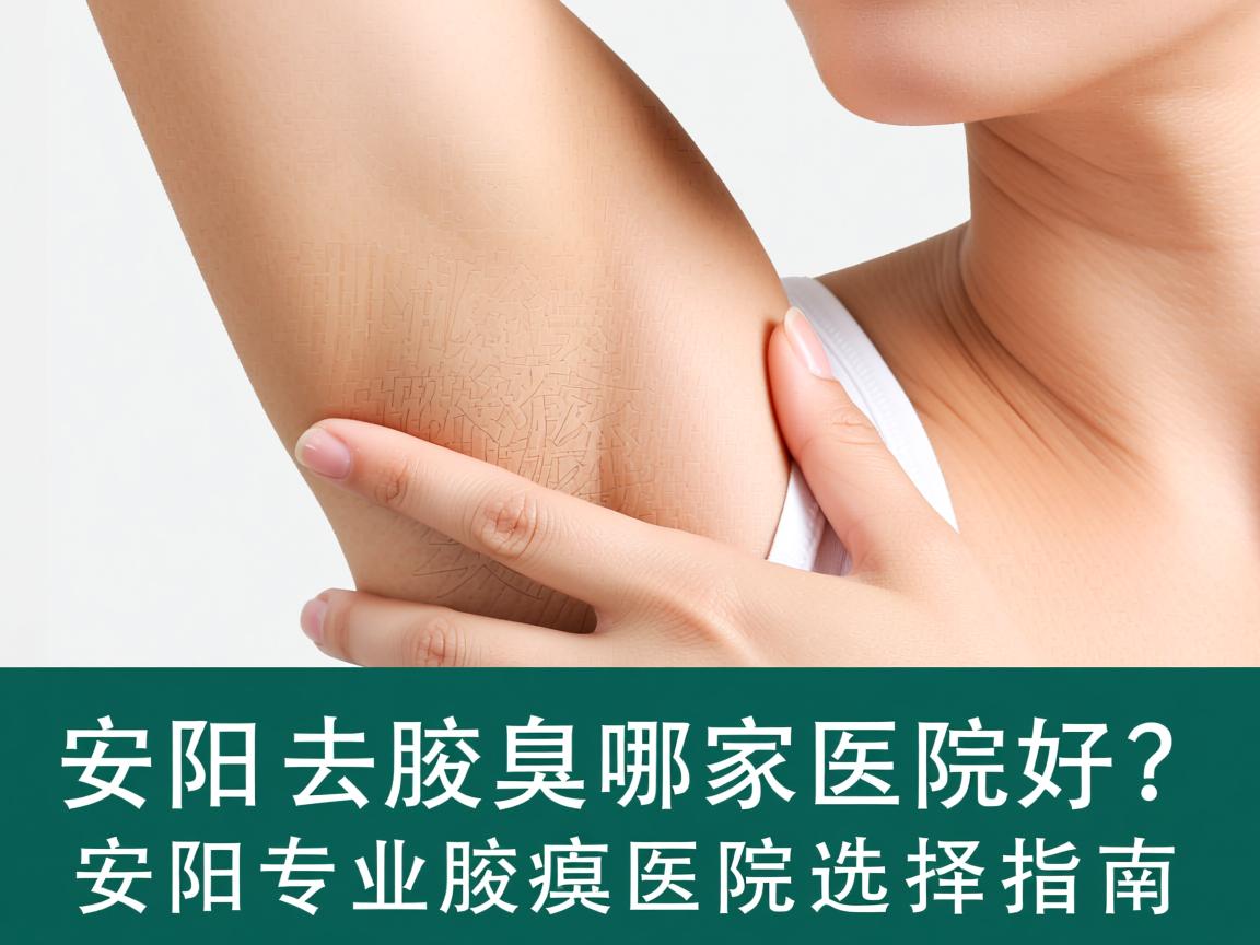 安阳去腋臭哪家医院好？安阳专业腋臭医院选择指南