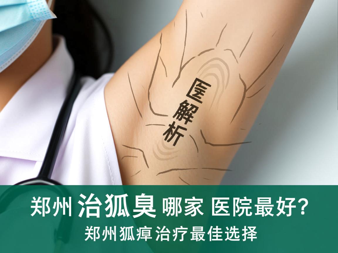 郑州治狐臭哪家医院最好？深度解析郑州狐臭治疗最佳选择