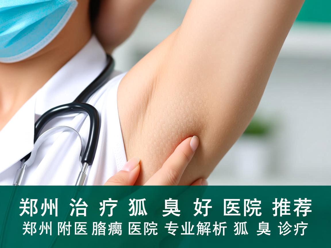 郑州治疗狐臭好医院推荐，郑州附医腋臭医院专业解析狐臭诊疗