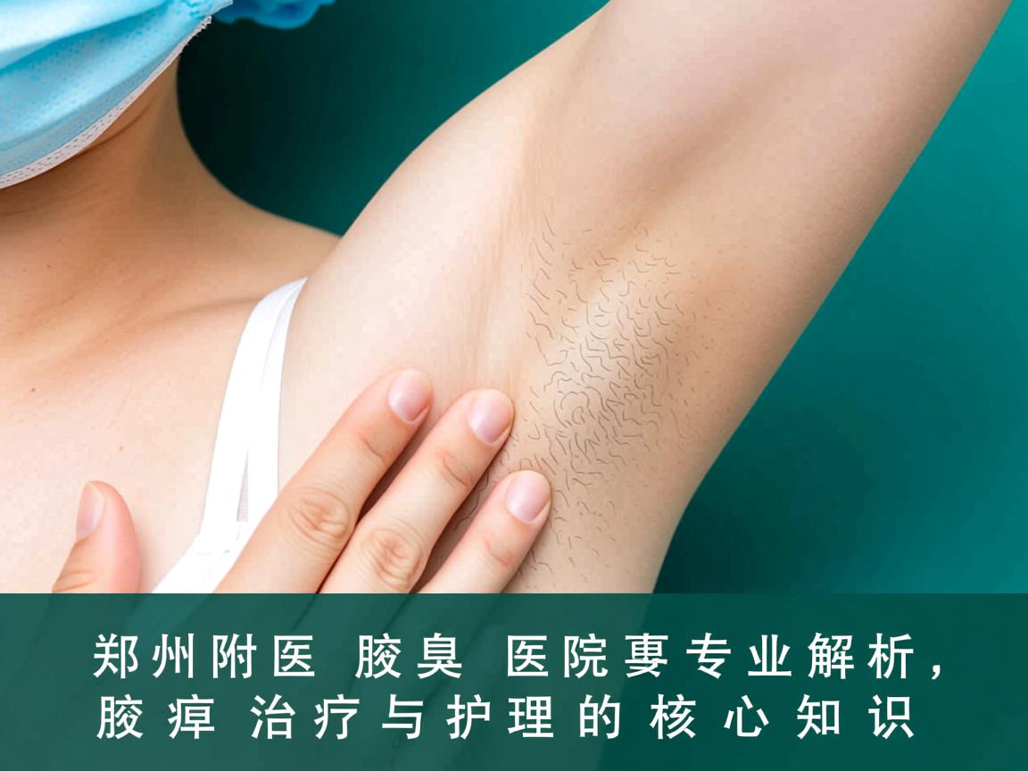 郑州附医腋臭医院专业解析,腋臭治疗与护理的核心知识 郑州附医腋臭医院专业解析,腋臭治疗与护理的核心知识