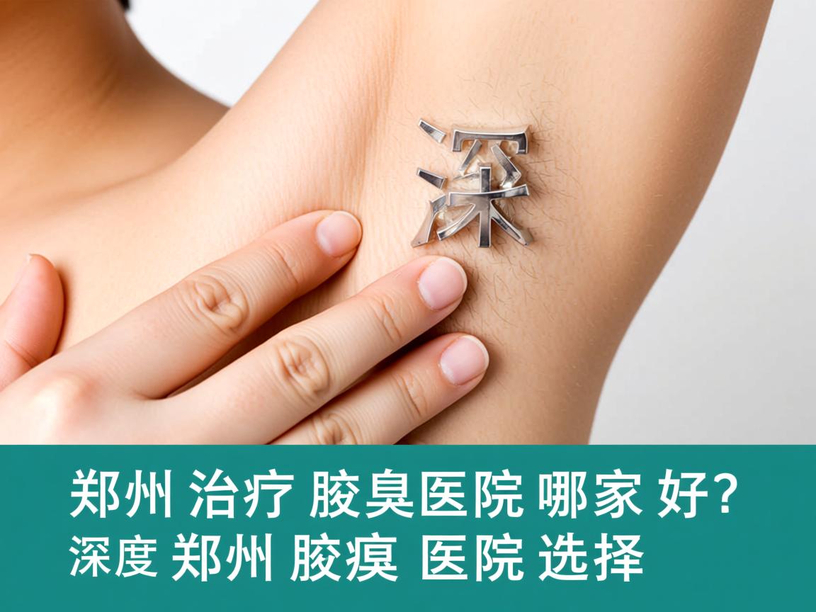 郑州治疗腋臭的医院哪家好？深度解析郑州腋臭医院的选择