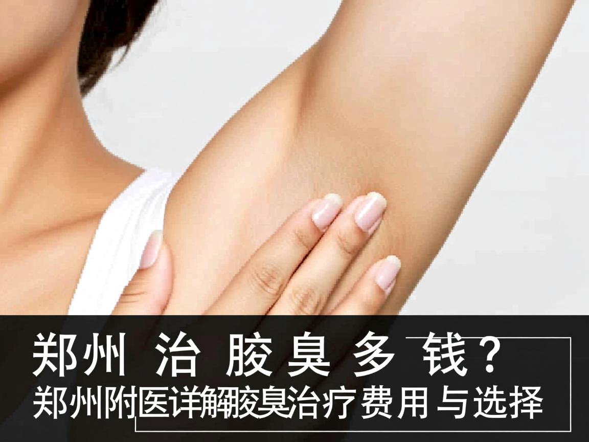 郑州治腋臭多钱？郑州附医详解腋臭治疗费用与选择