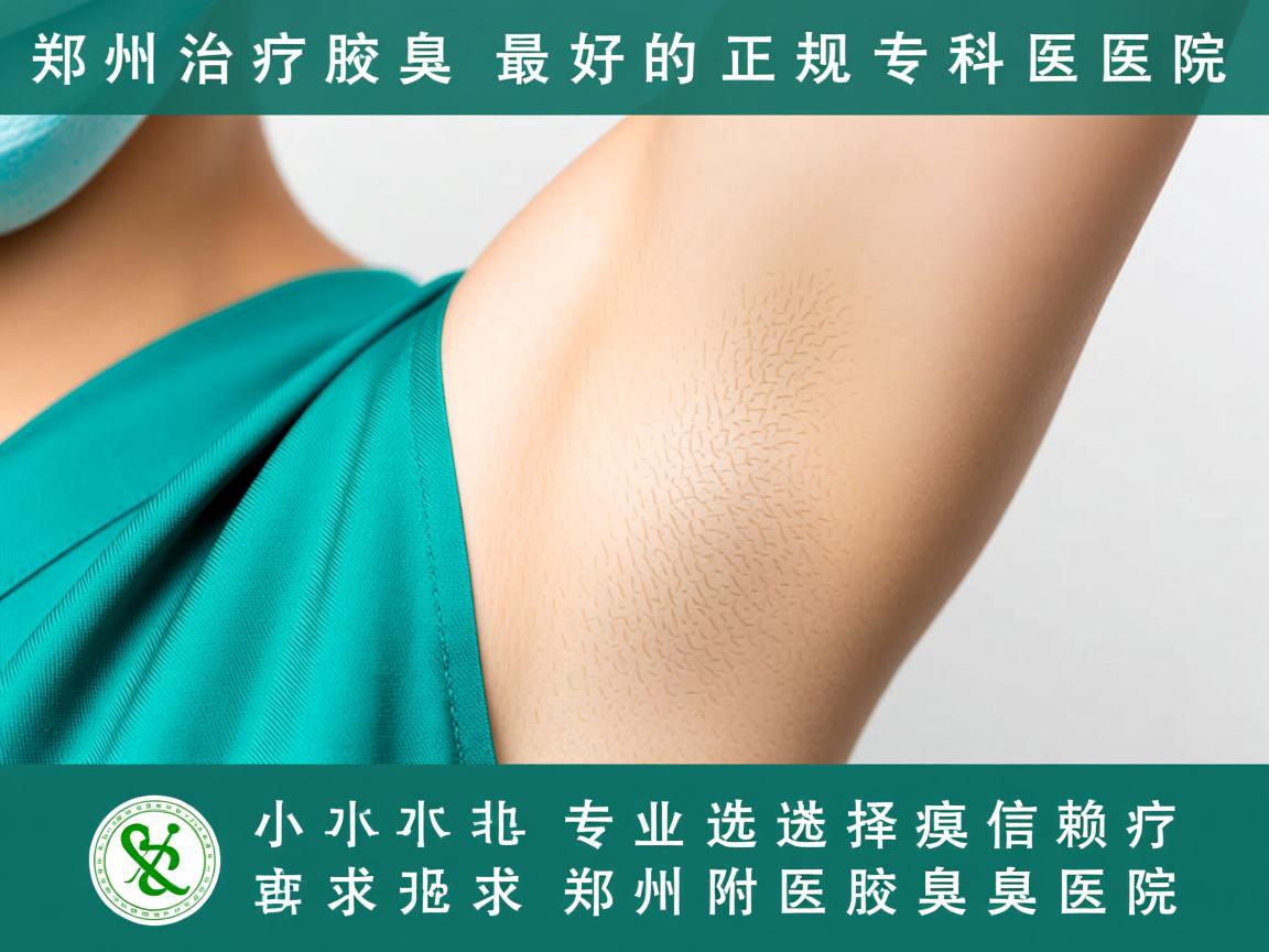 郑州治疗腋臭最好的正规专科医院，专业选择信赖郑州附医腋臭医院
