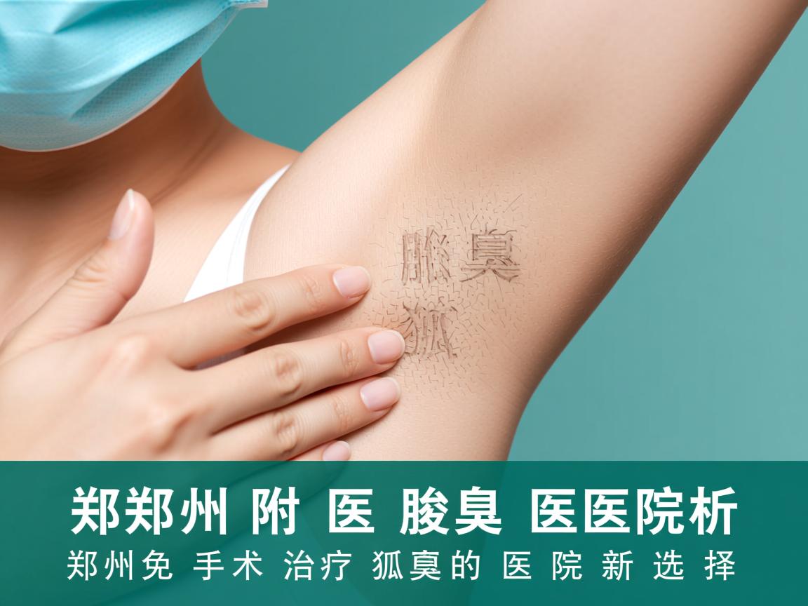 郑州附医腋臭医院解析，郑州免手术治疗狐臭的医院新选择