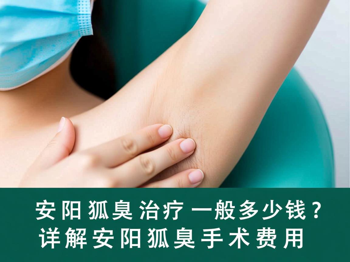 安阳狐臭治疗一般多少钱？详解安阳狐臭手术费用