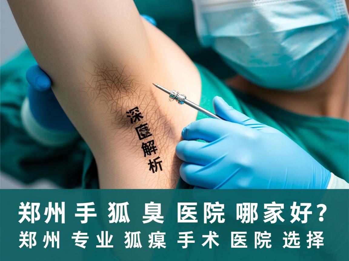 郑州手术狐臭医院哪家好？深度解析郑州专业狐臭手术医院选择