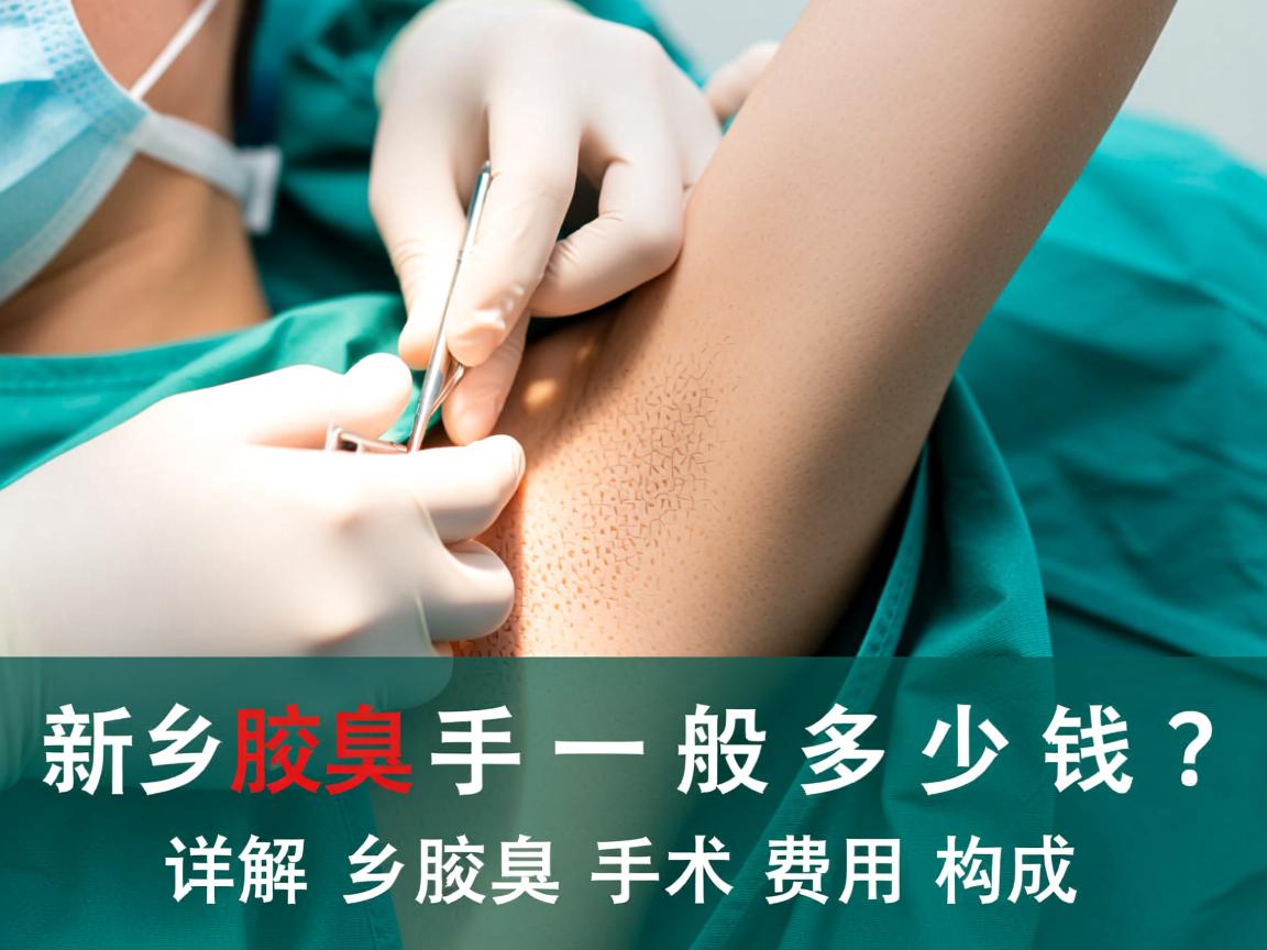 新乡腋臭手术一般多少钱？详解新乡腋臭手术费用构成