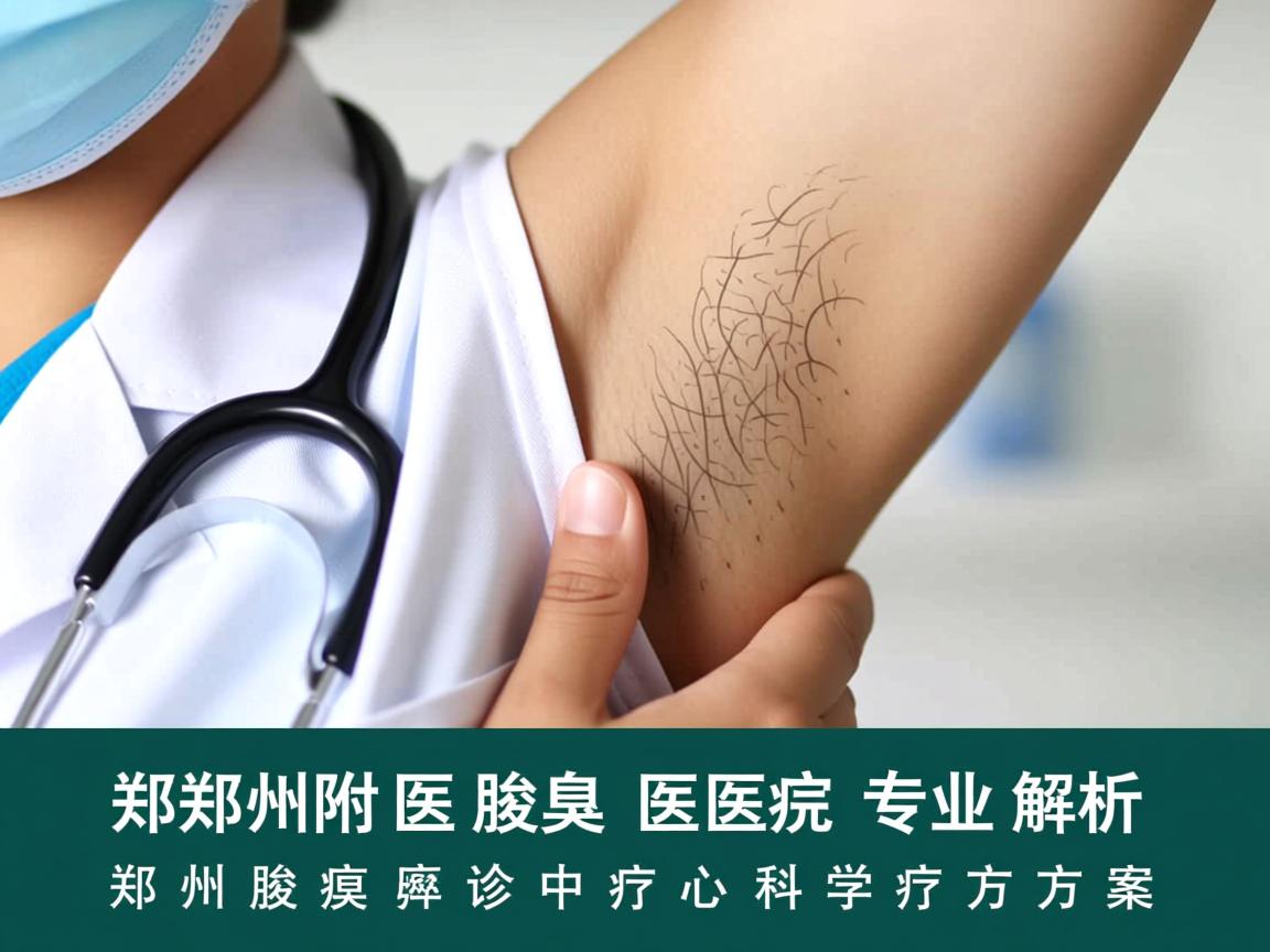 郑州附医腋臭医院专业解析，郑州腋臭诊疗中心的科学诊疗方案