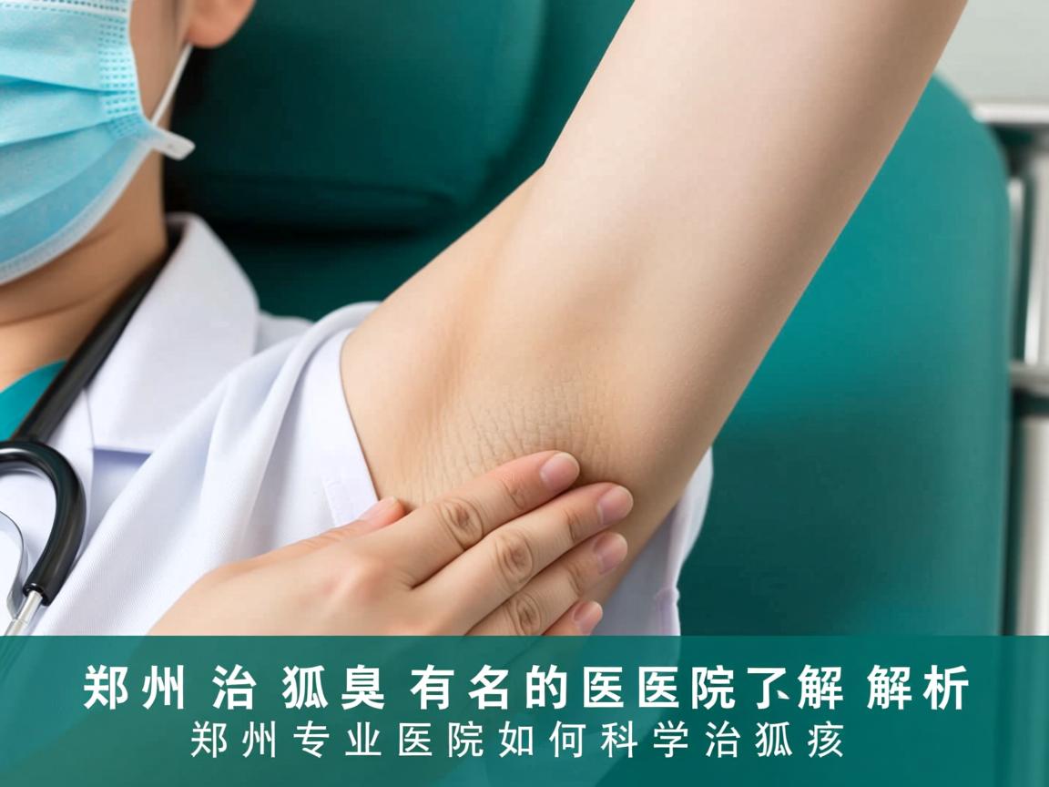 郑州治狐臭有名的医院解析，郑州专业医院如何科学治狐臭