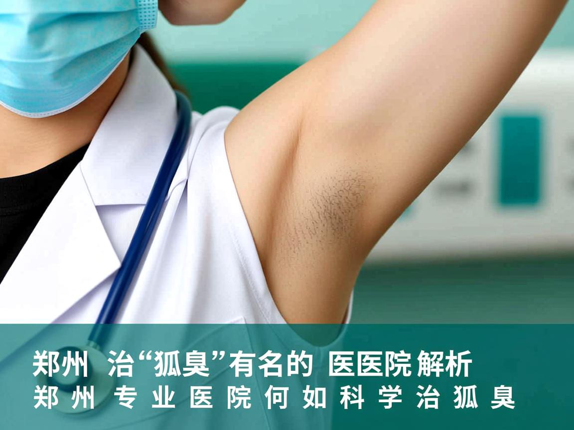 郑州治狐臭有名的医院解析，郑州专业医院如何科学治狐臭
