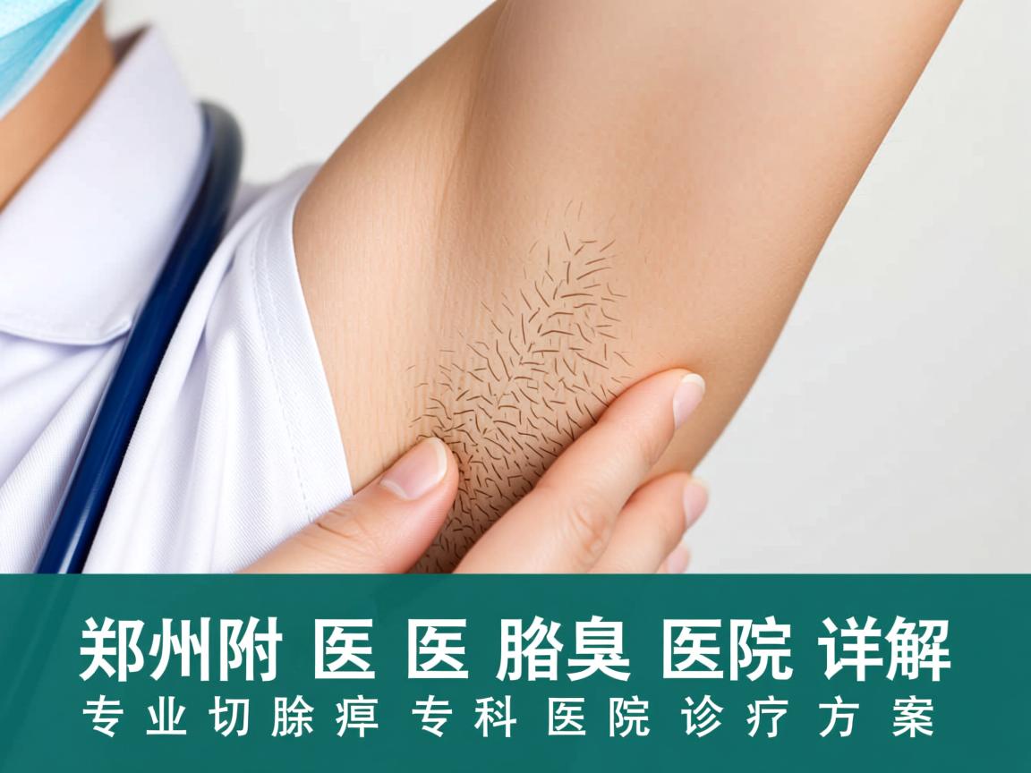 郑州附医腋臭医院详解，专业切除腋臭专科医院的诊疗方案