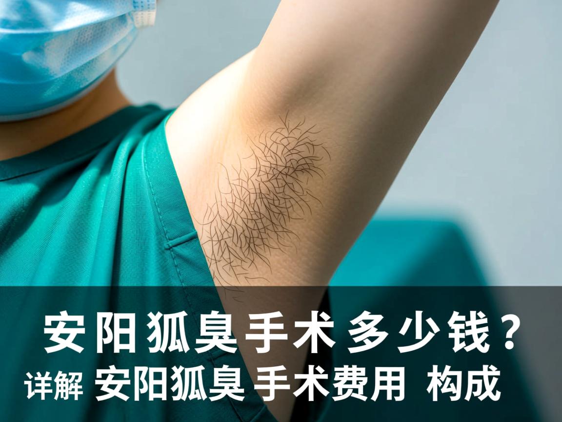 安阳狐臭手术多少钱？详解安阳狐臭手术费用构成
