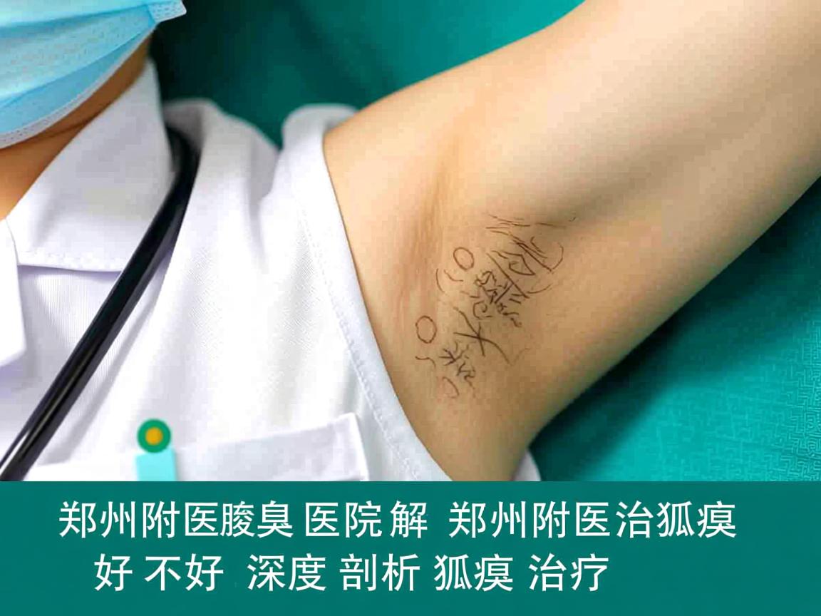 郑州附医腋臭医院解析，郑州附医治狐臭好不好，深度剖析狐臭治疗