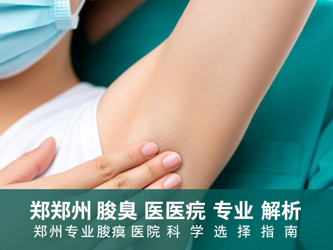 郑州腋臭医院专业解析，郑州专业腋臭医院的科学选择指南
