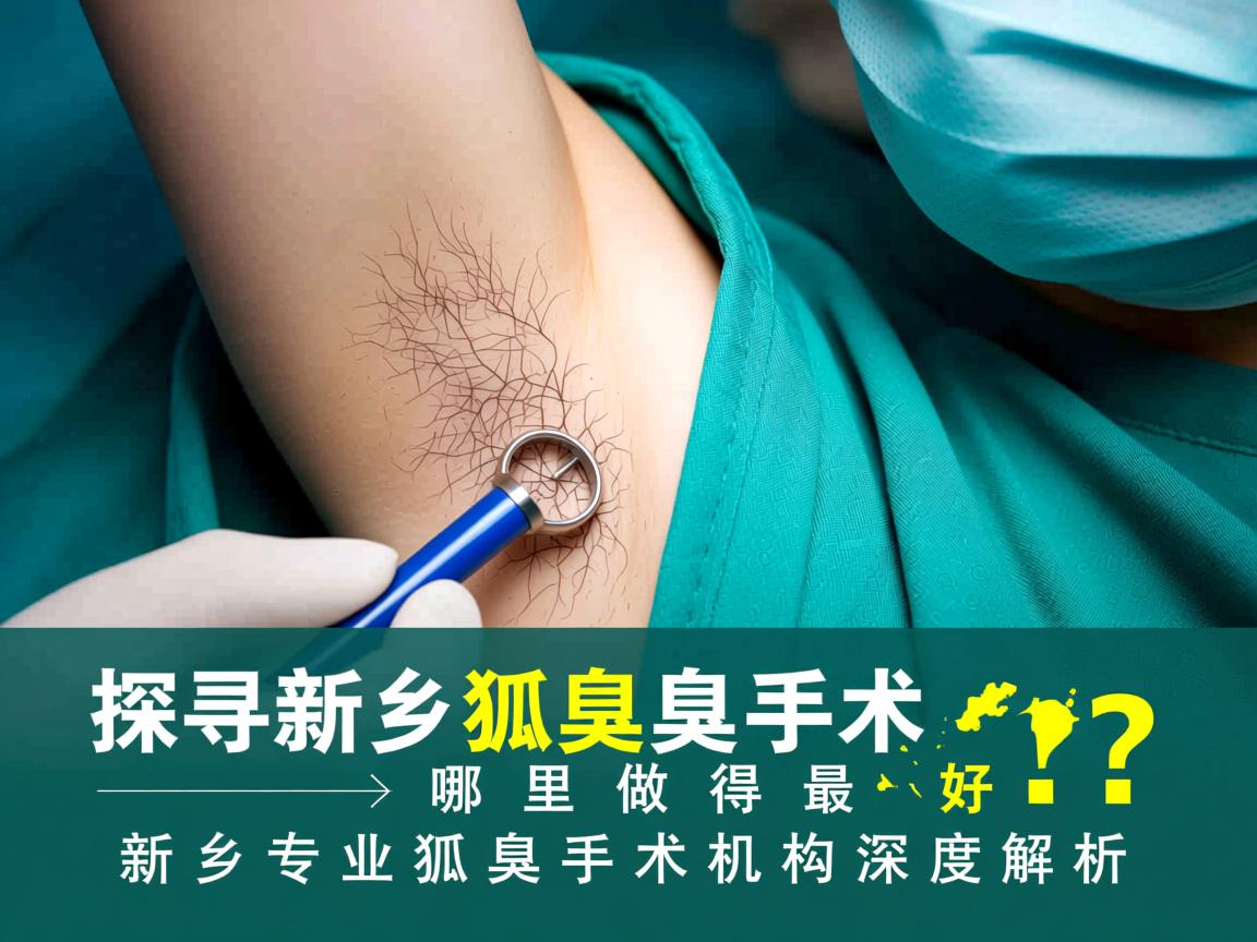 探寻新乡狐臭手术哪里做得最好?新乡专业狐臭手术机构深度解析 探寻新乡狐臭手术哪里做得最好?新乡专业狐臭手术机构深度解析
