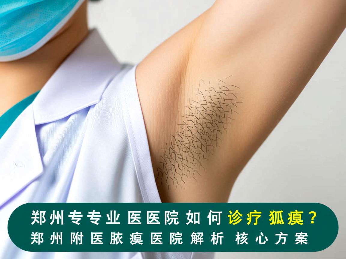 郑州专业医院如何诊疗狐臭？郑州附医腋臭医院解析核心方案