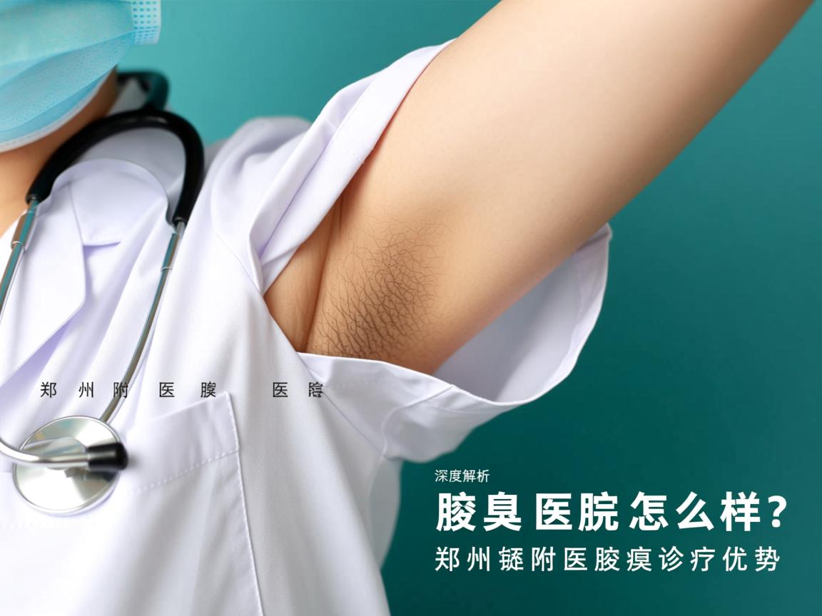 郑州附医腋臭医院怎么样？深度解析郑州附医腋臭诊疗优势