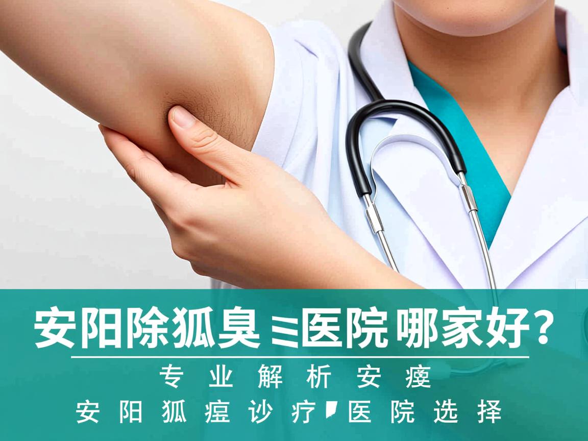 安阳除狐臭医院哪家好？专业解析安阳狐臭诊疗医院选择