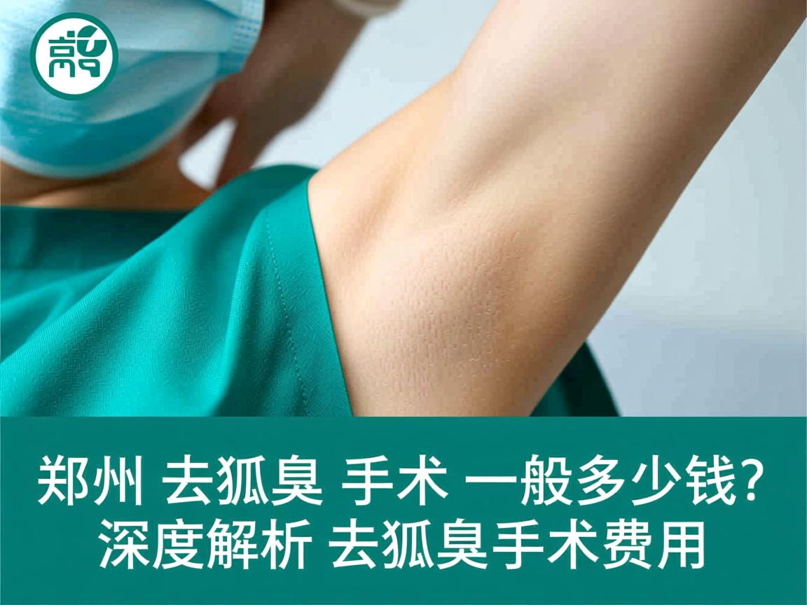 郑州去狐臭手术一般多少钱？深度解析去狐臭手术费用