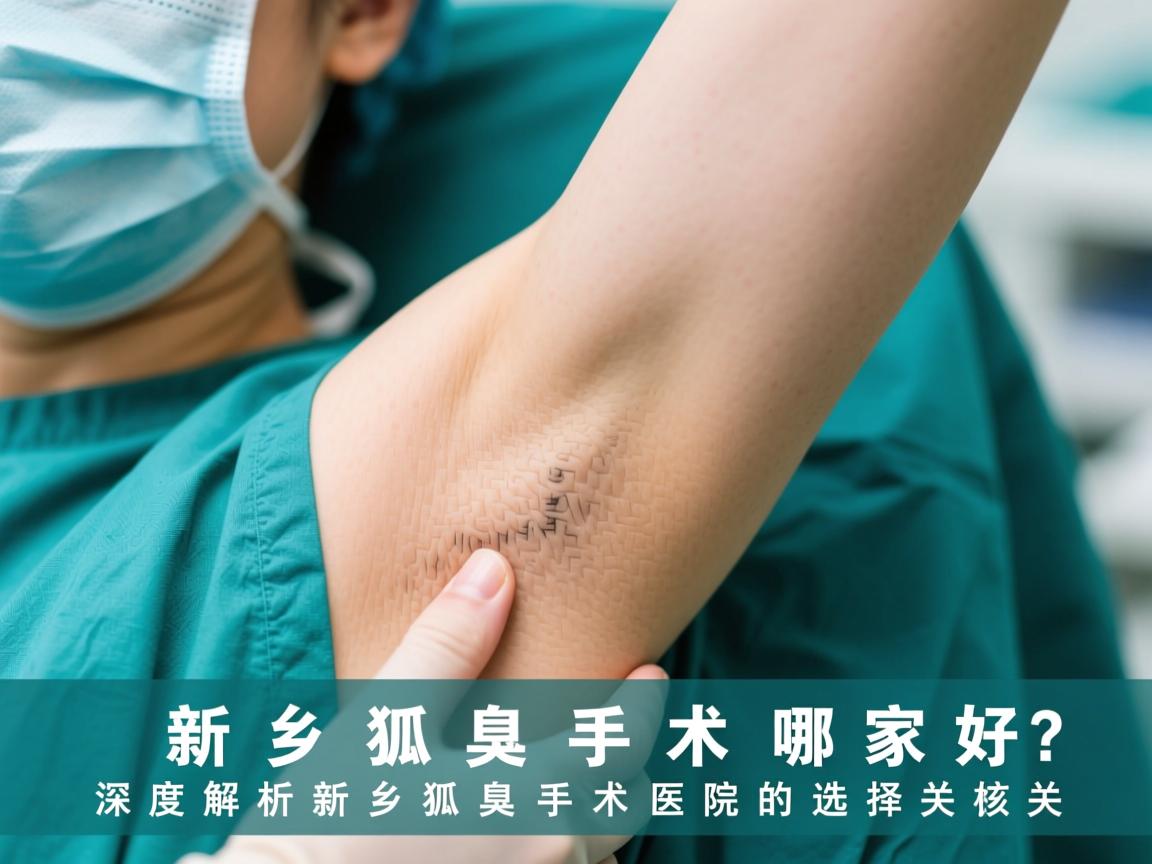 新乡狐臭手术哪家好？深度解析新乡狐臭手术医院的选择关键