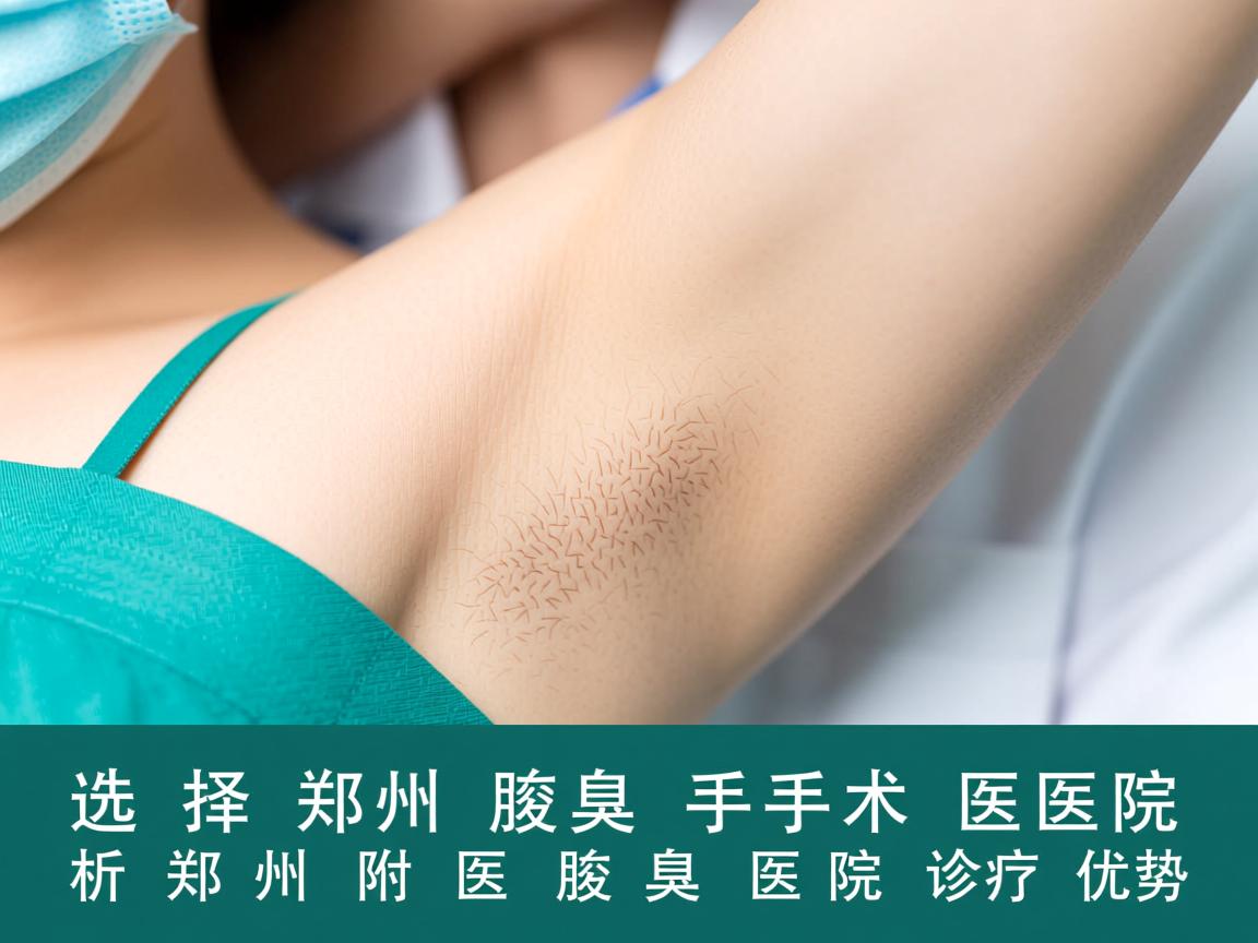 选择郑州腋臭手术医院,解析郑州附医腋臭医院的诊疗优势 选择郑州腋臭手术医院,解析郑州附医腋臭医院的诊疗优势