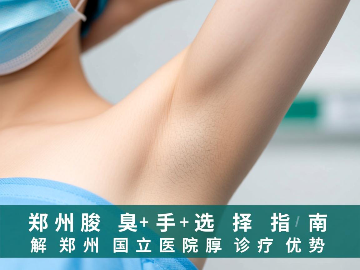 郑州腋臭手术选择指南，解析郑州国立医院腋臭诊疗优势