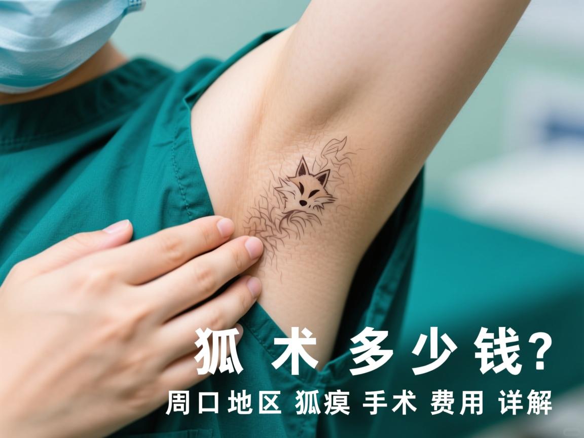 狐臭手术多少钱？周口地区狐臭手术费用详解