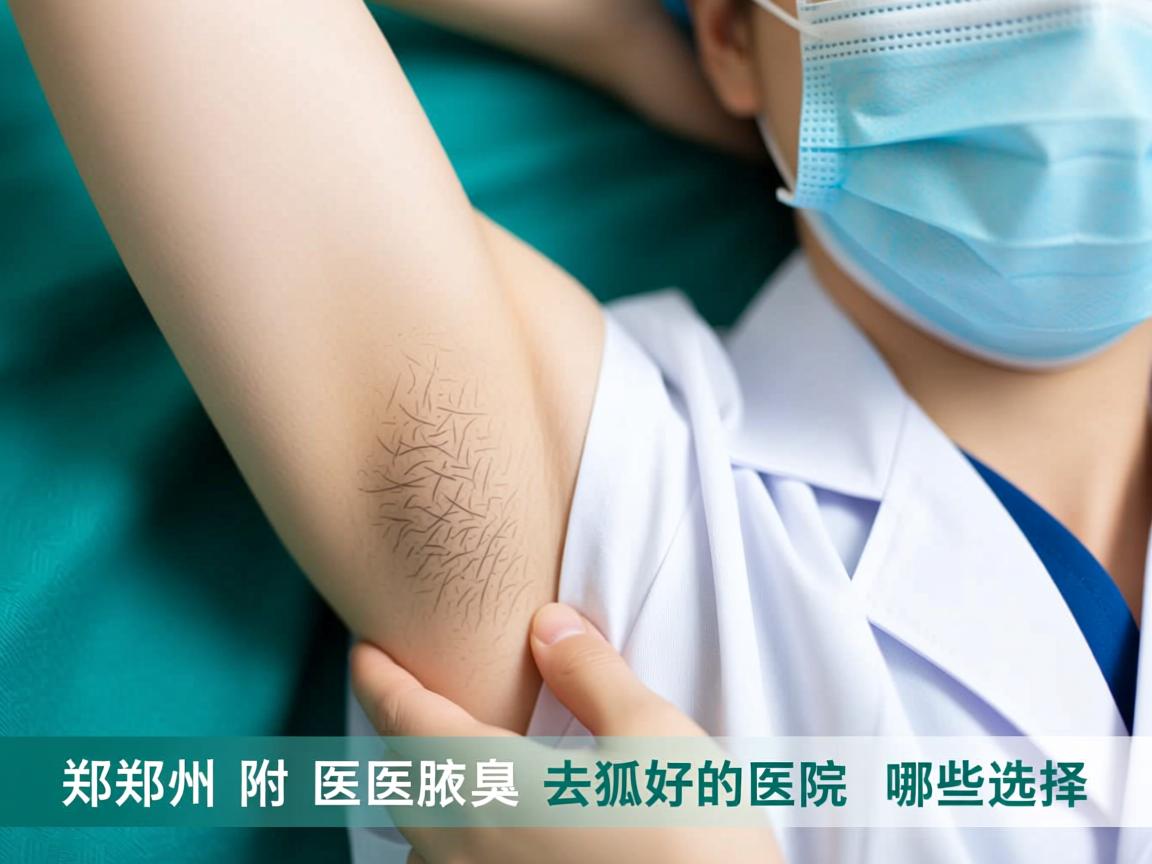 郑州附医腋臭医院专业解析，郑州去狐臭好的医院有哪些选择