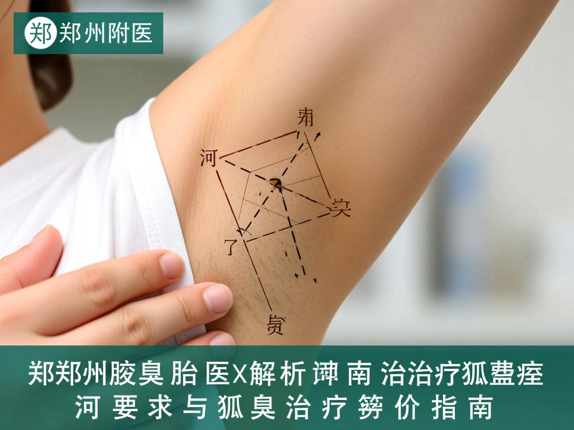 郑州附医腋臭医院解析，河南治疗狐臭费用详解与狐臭治疗价格指南