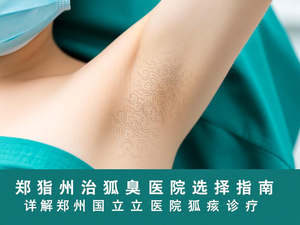 郑州治狐臭医院选择指南，详解郑州国立医院狐臭诊疗