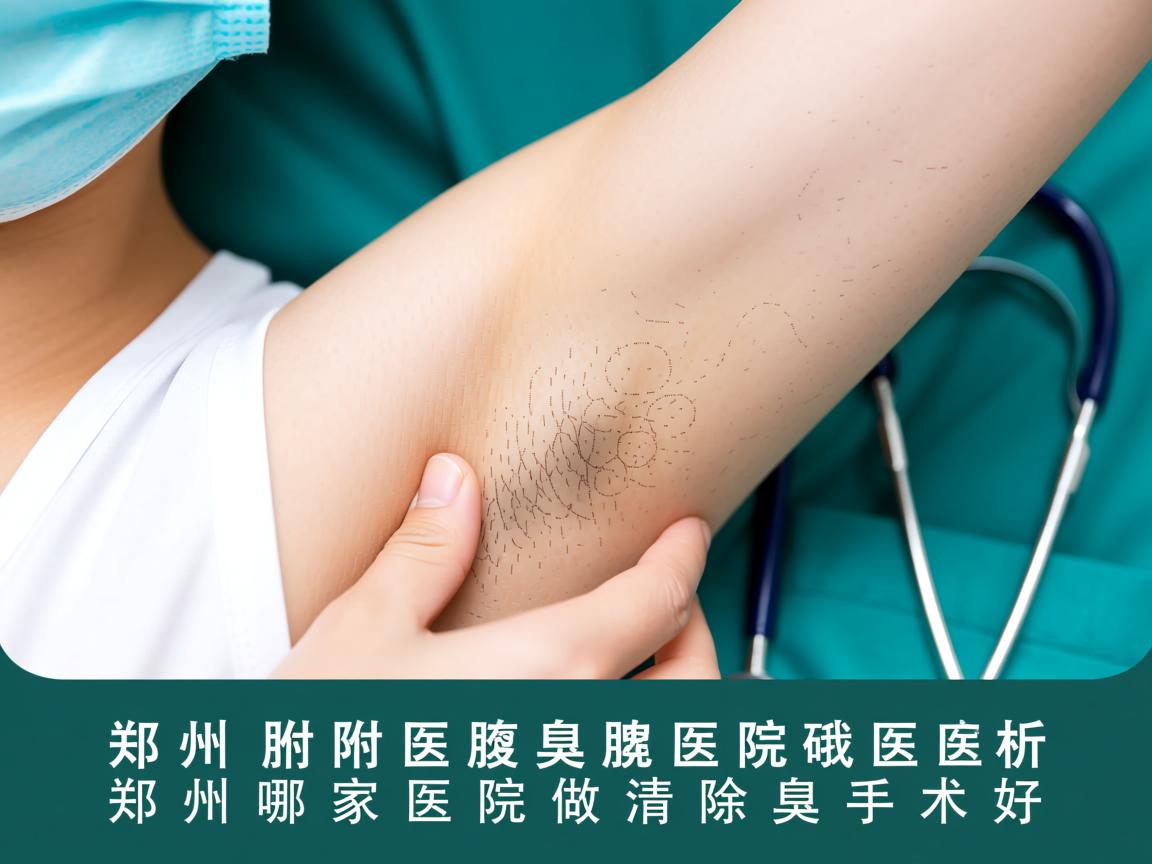 郑州附医腋臭医院解析，郑州哪家医院做清除腋臭手术好