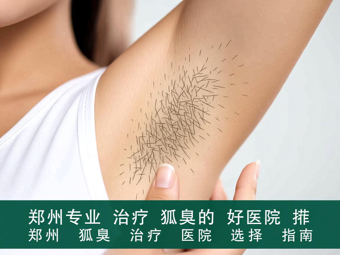 郑州专业治疗狐臭的好医院推荐，郑州狐臭治疗医院选择指南